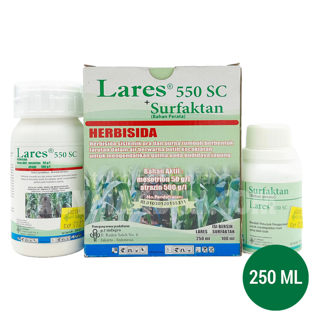 Herbisida Selektif Tanaman Jagung LARES - 250 ml PT INDAGRO