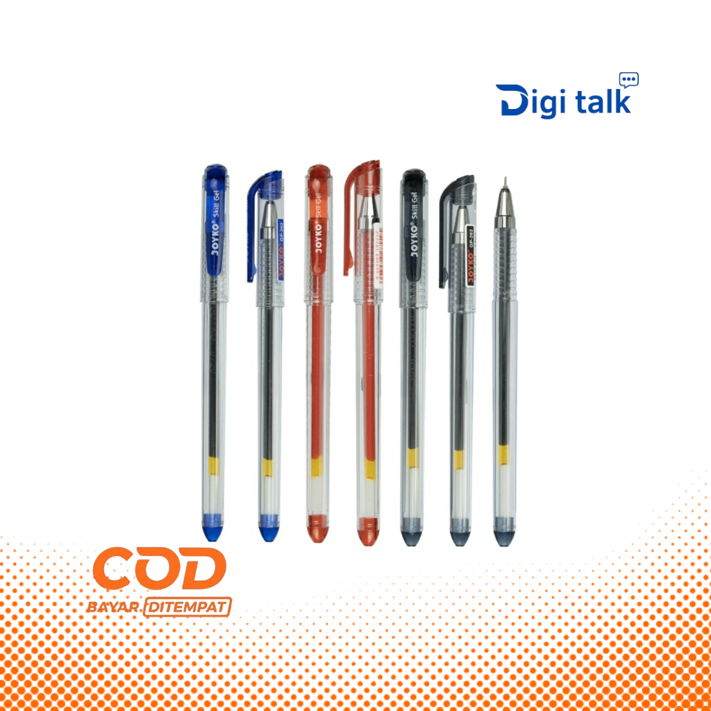 

Joyko Gel Pen GP 262 0.5mm / Pulpen Pena Skill Gel 0.5mm