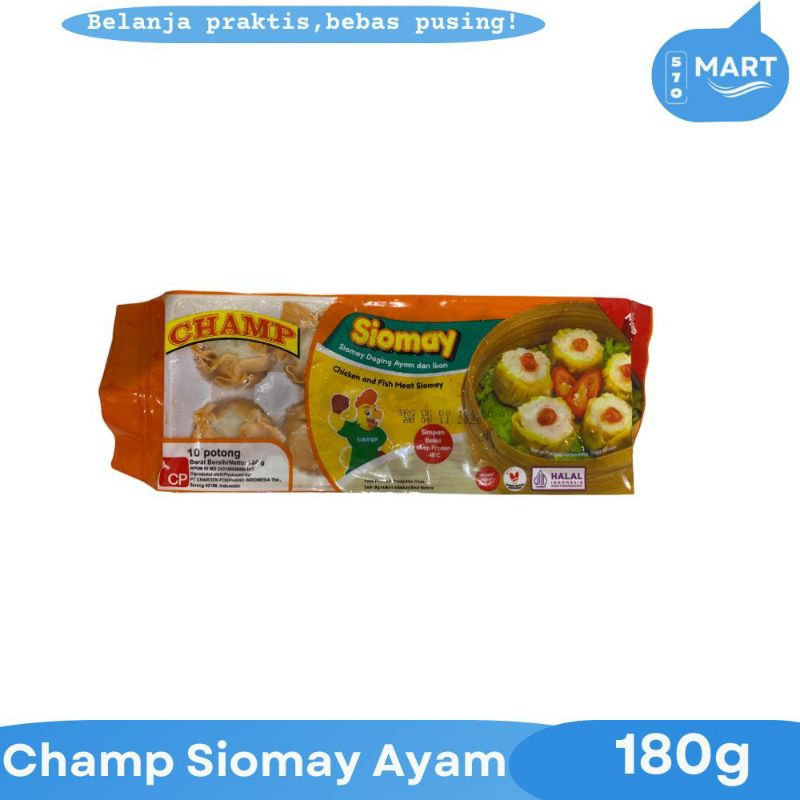 

CHAMP Siomay Ayam kombinasi ikan 10pcs