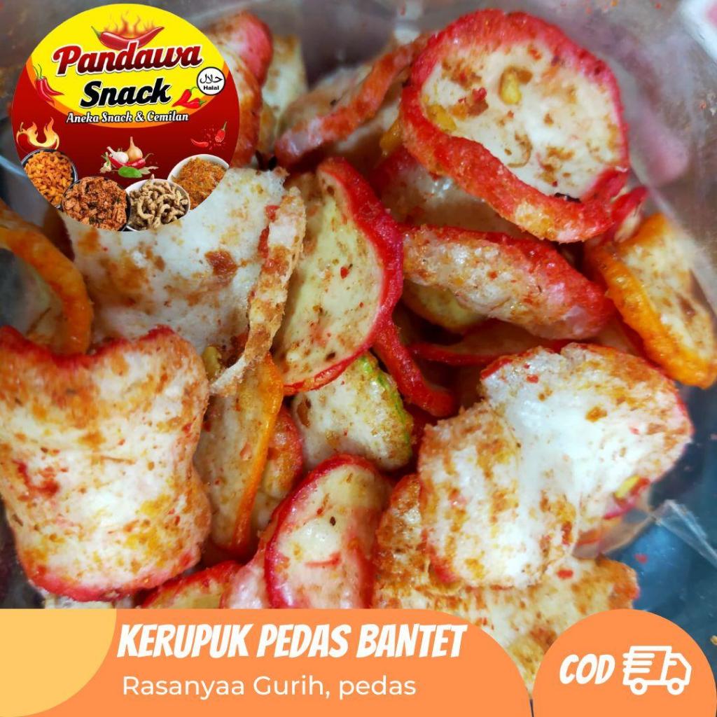 

KERUPUK BANTET PEDAS 200gr & 500gr