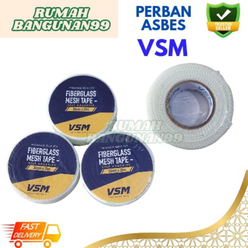 PERBAN GYPSUM ISOLASI KASA LEM ASBES PLAFON VSM