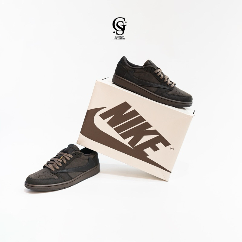 Air Jordan 1 Low OG SP Travis Scott Velvet Brown Original
