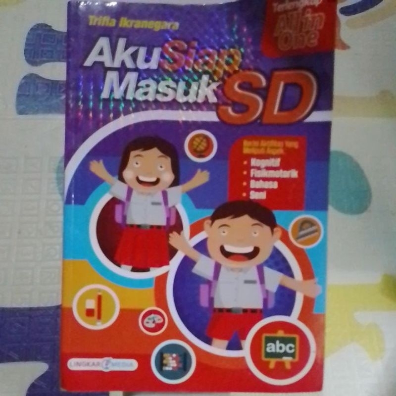 Buku Aku Siap Masuk SD (Buku Jadul Original)