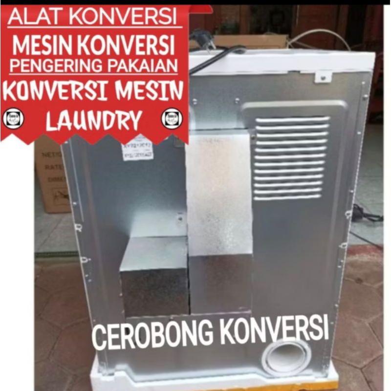 ALAT KONVERSI MESIN PENGERING / CEROBONG KONVERSI DRYER GAS