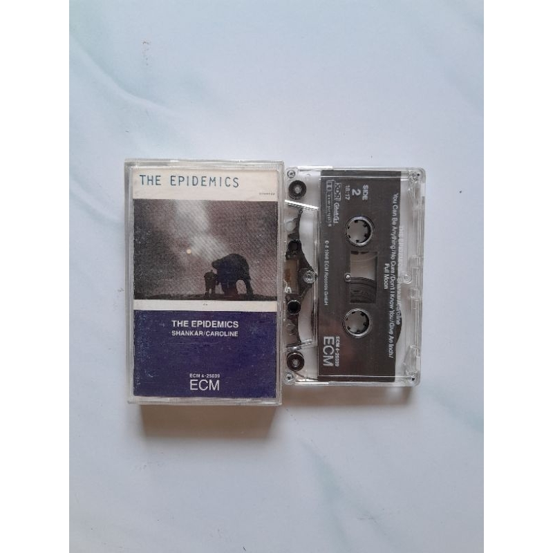 kaset pita the epidemics steve vai shankar caroline