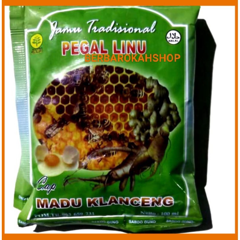 

MADU KLANCENG 100 ML JAMU TRADISIONAL SACHET PEGAL LINU