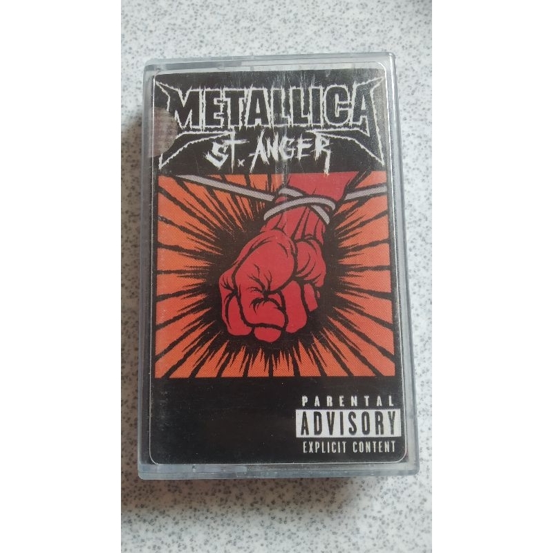 kaset pita metallica-st anger