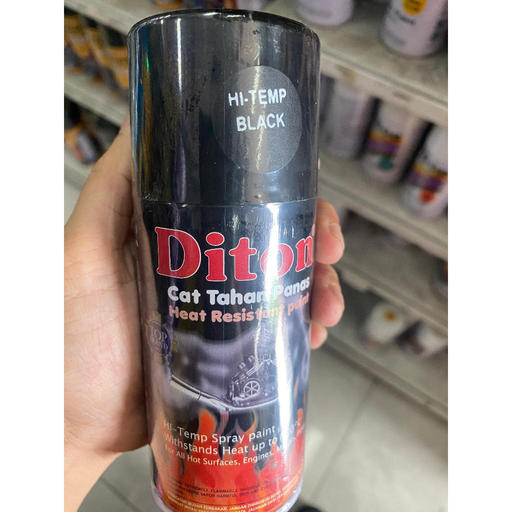diton hitemp 150cc // hitemp black & silver anti panas cat knalpot cat diton anti panas 150cc