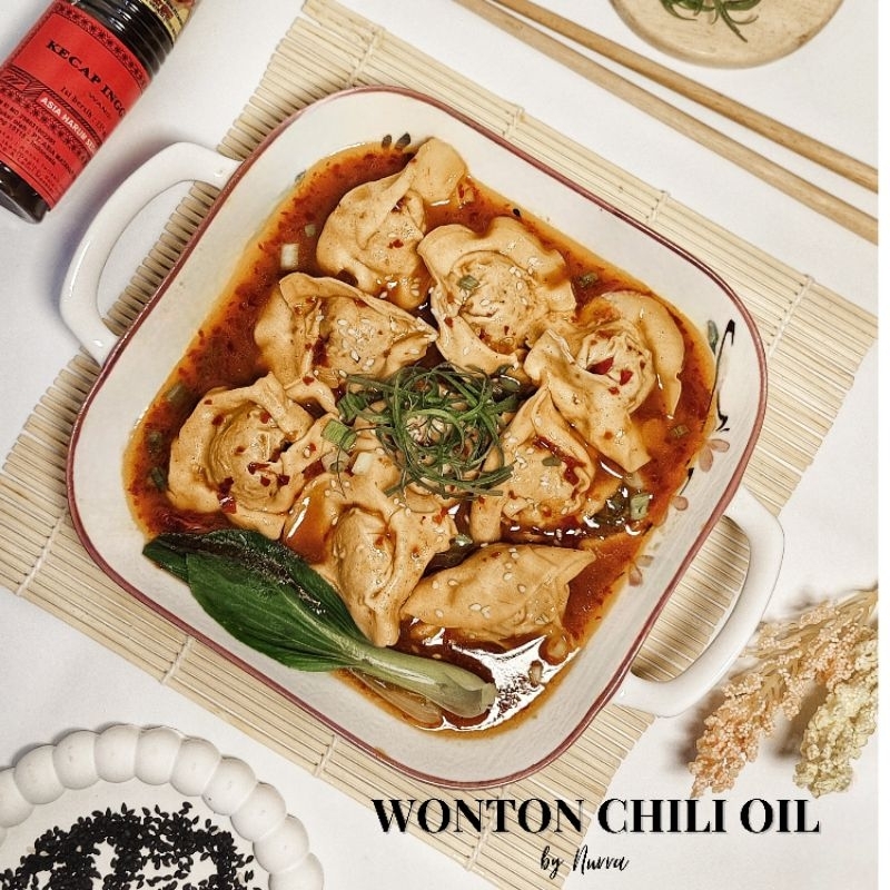 

WONTON CHILI OIL & WONTON KUAH BY NURRAFOODS