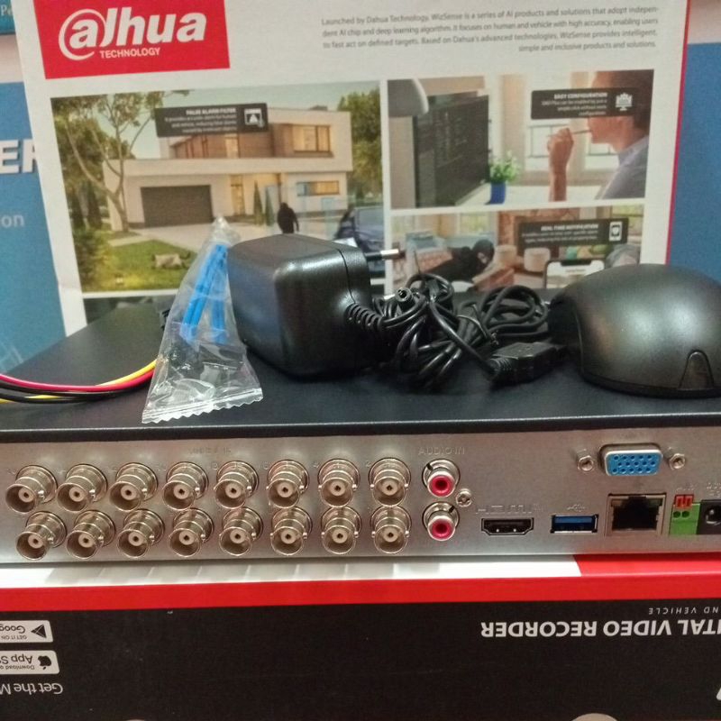 DVR DAHUA.DVR DAHUA.16CH.5MP.XVR5116HS-5M-13.RESMI.NON HARDISK