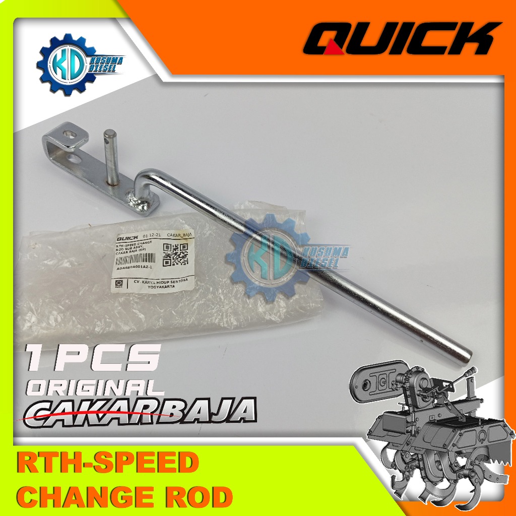 RTH-SPEED CHANGE ROD CB - HANDEL PERSENELING RTH CAKAR BAJA - CULTIVATOR - ROTARY - ORIGINAL - QUICK