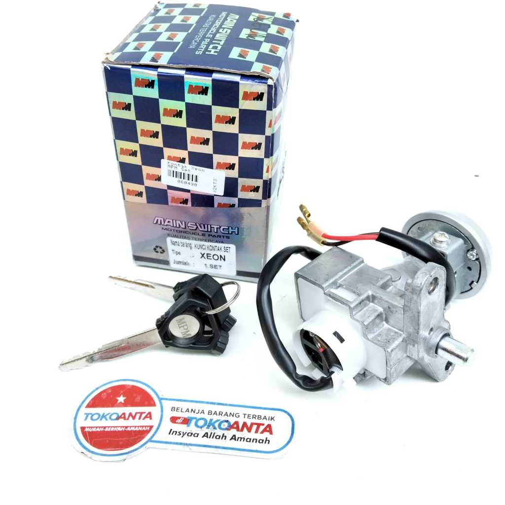 Kunci Kontak Set Motor Yamaha Xeon Karbu Xeon RC GT 125 Merk MPM