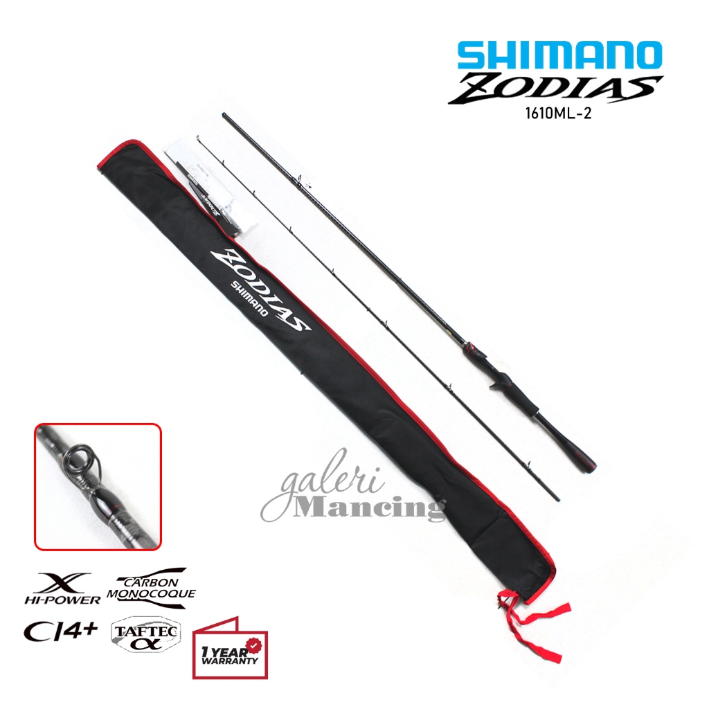 Joran Bc Shimano Zodias 166ML-2 CI4+ Baitcasting