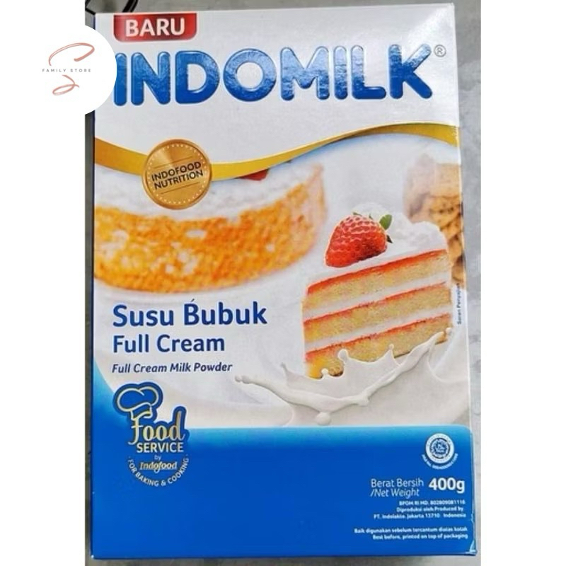 

Indomilk Susu bubuk 400gr