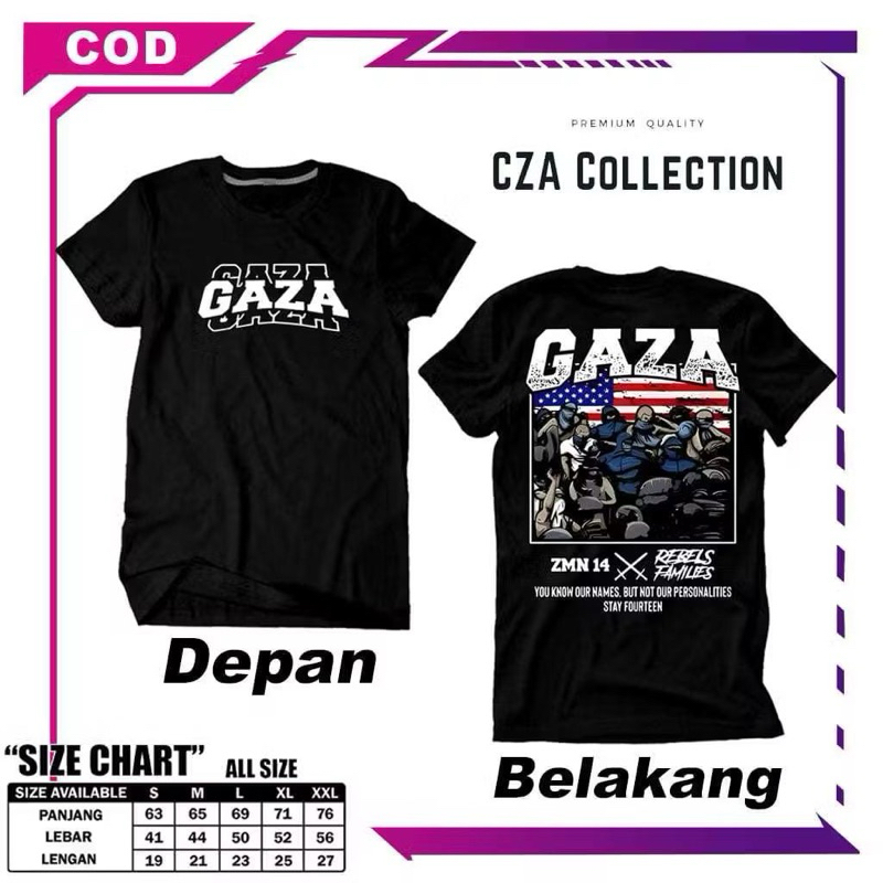 KAOS VIRAL GAZA ZMN 14