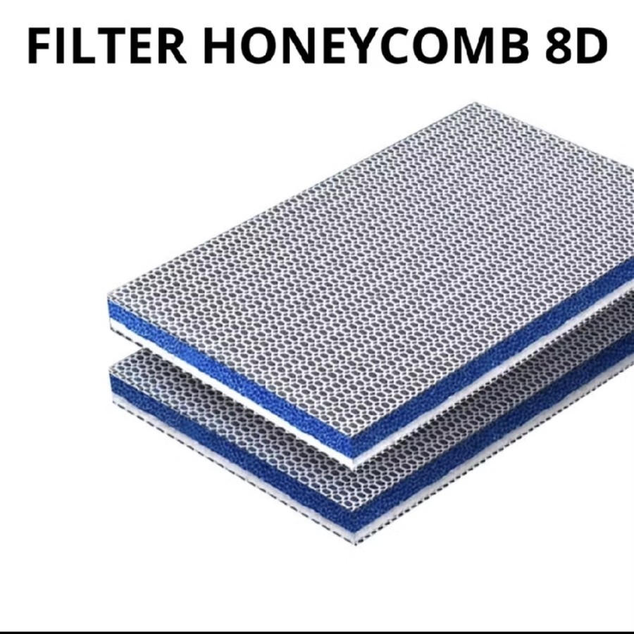 Kapas Filter Aquarium Dan Kolam Filter 8D Honeycomb Sarang Lebah Filter Kolam Aquarium
