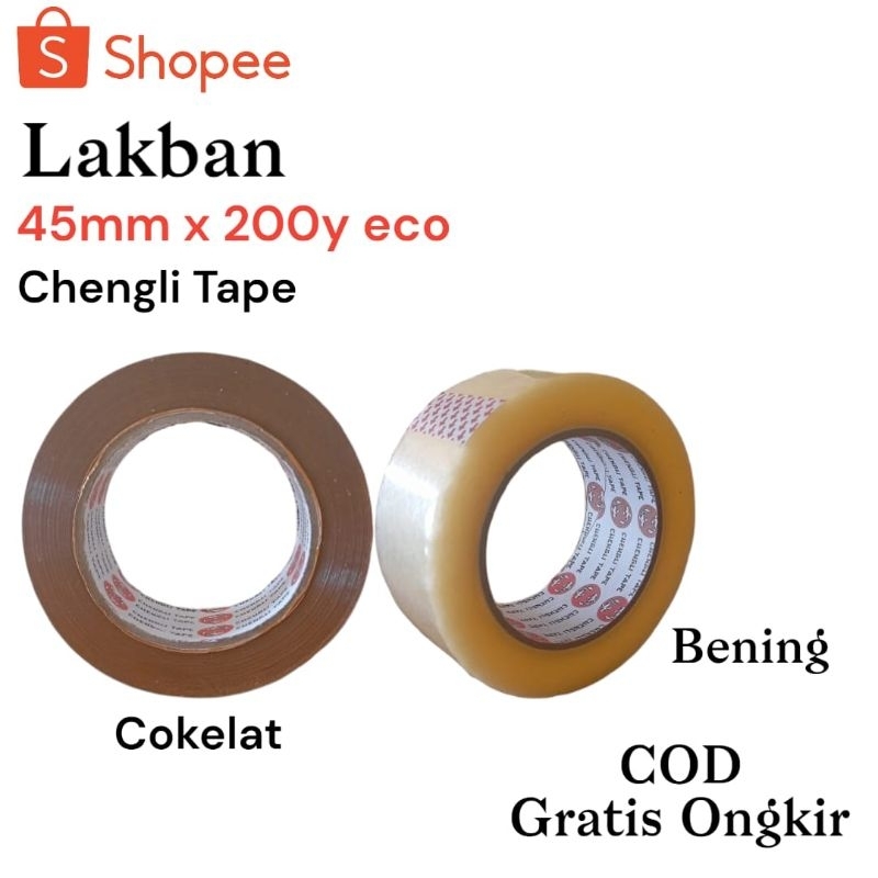 

LAKBAN 200 YARD | LAKBAN BENING 200 YARD - LAKBAN COKLAT | LAKBAN JUMBO TEBAL