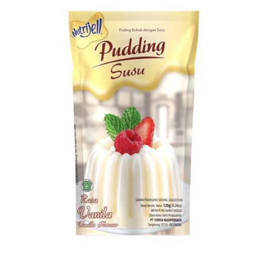 

Pudding Nutrijell Susu Rasa Vanilla 120 gr