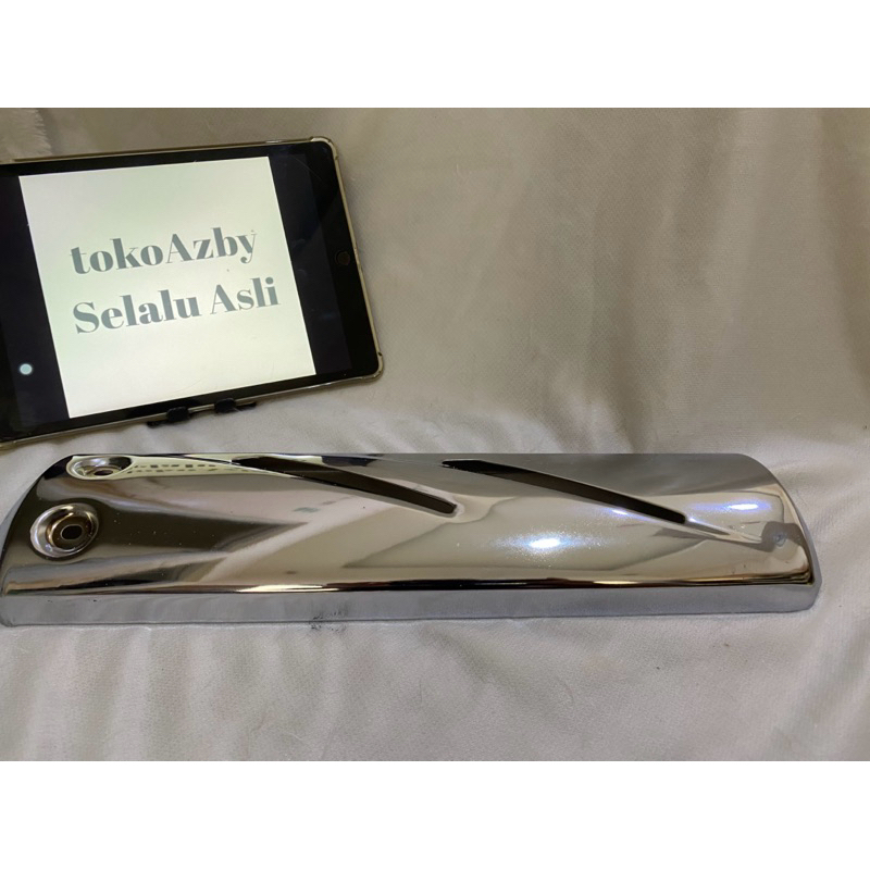 Tameng Tutup Knalpot Vixion Old Original Yamaha