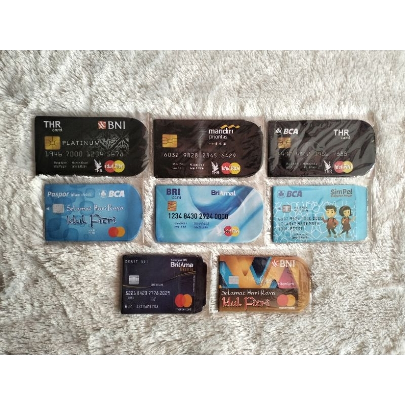 

Amplop lebaran Medium Seri ATM | minimal pembelian 4pack