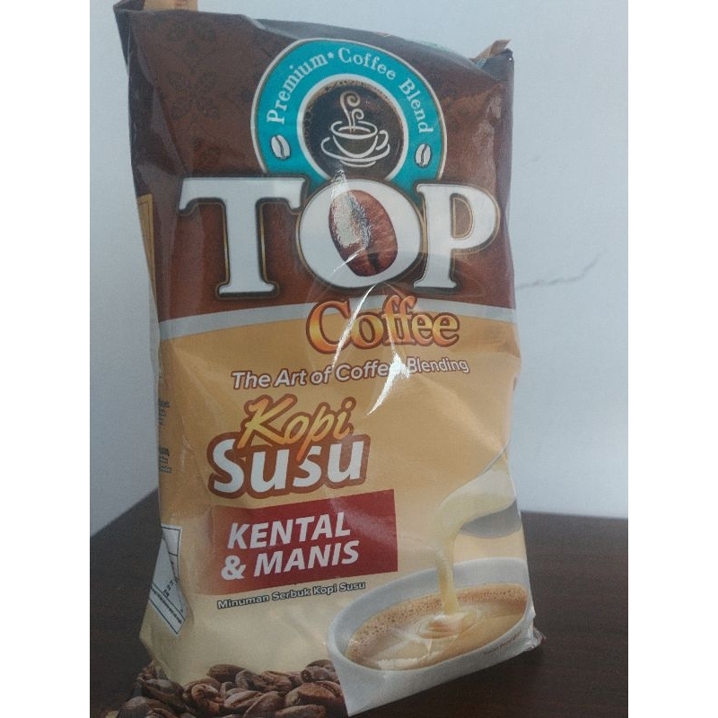 

Top Coffee Kopi Susu Kental Manis isi 10 pcs Sachet