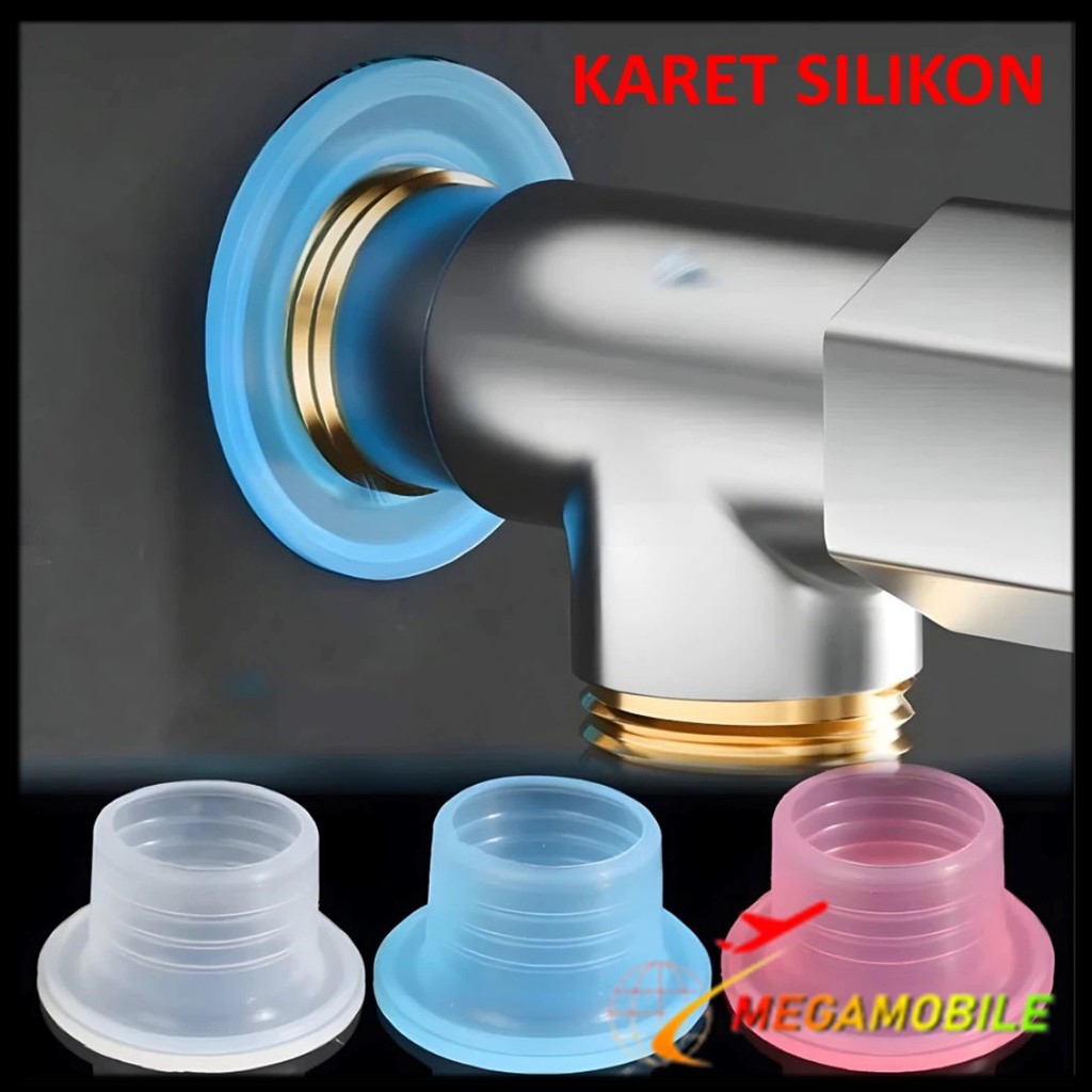 MM Rubber Ring 10 Pcs Karet Silikon Drat Kran Air 1/2 inch Pengganti Sealtape Keran Siltip Isolasi A
