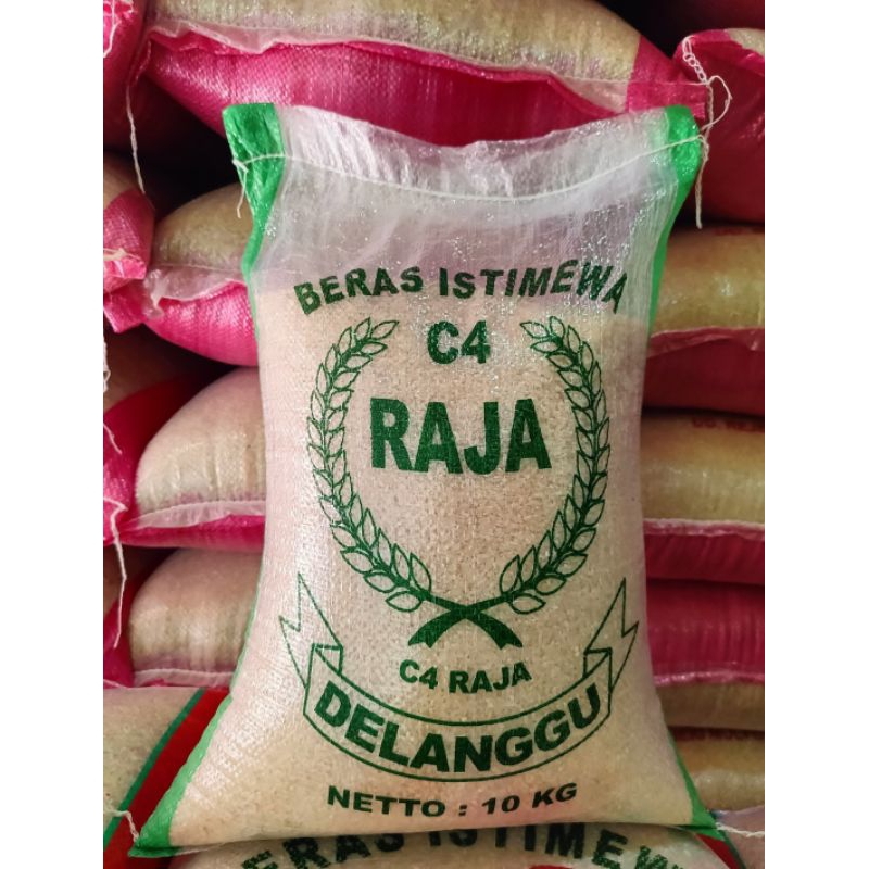 

Beras Raja C4 Delanggu kwalitas Premium 10 kg