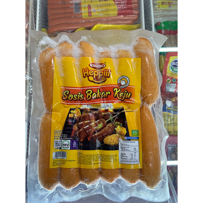 

Kimbo Hepii Sosis Bakar keju