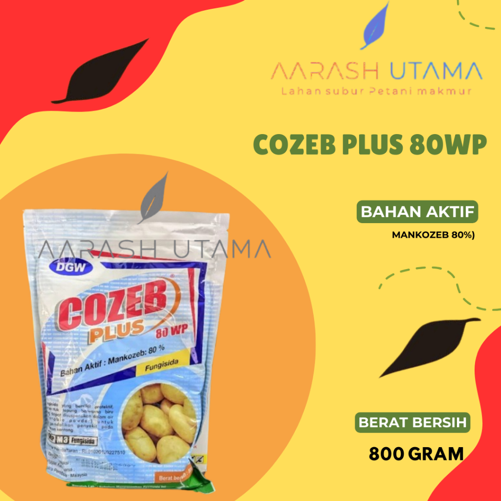 Cozeb Plus 80WP / Mancozeb Biru 80% / DGW 800Gr