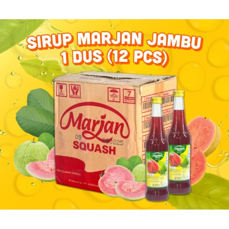 

Sirup Marjan Jambu 1 dus 12 pcs 450gram