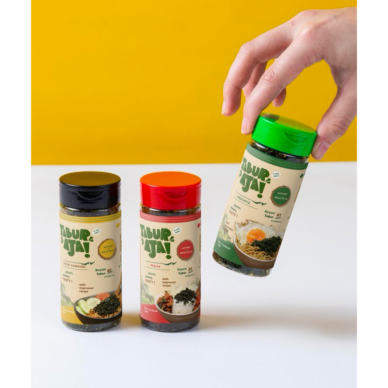 

Tabur Aja - Ori Bundle (90 gr) / Bayam Tabur / Bayam goreng / Abon Bayam / Lauk NasiI