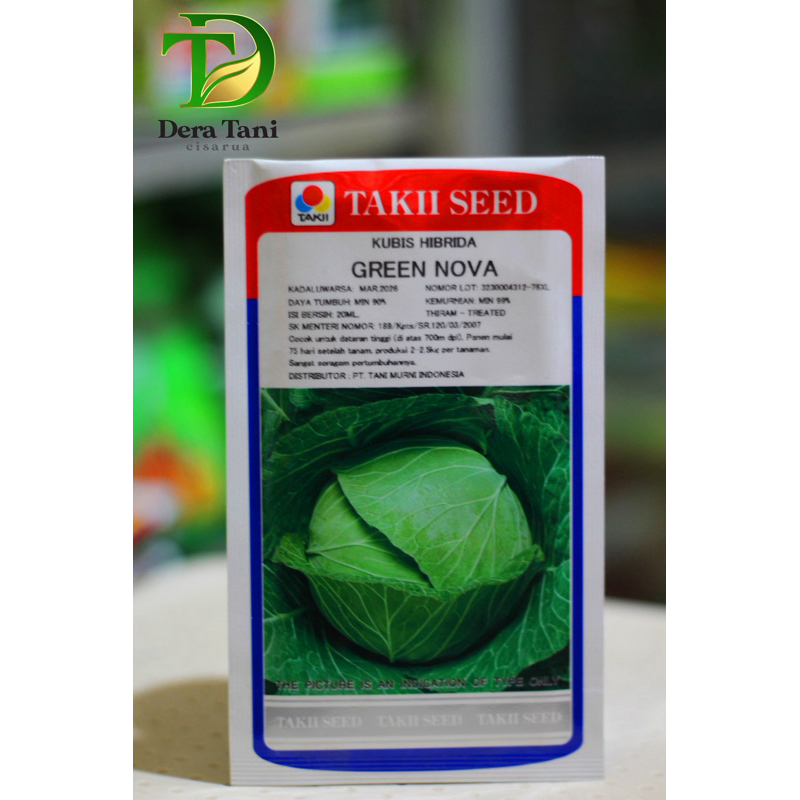 Takii Seed Kubis Hibrida Green Nova