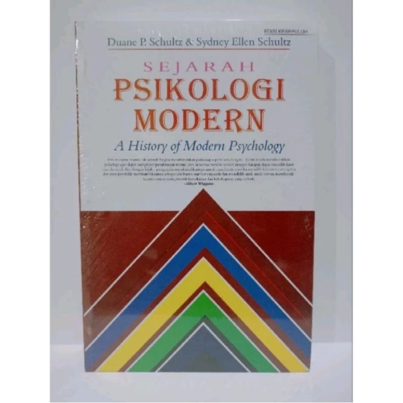 Buku Sejarah Psikologi Modern; a history of modern psychology