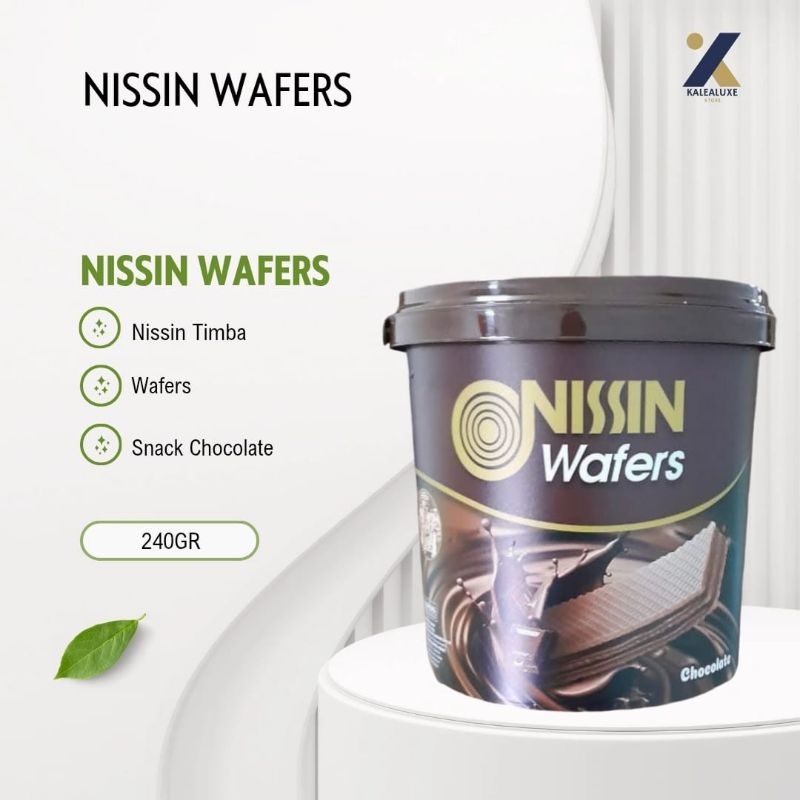 

(Ready) Nissin wafer jar/timba 240gr 1 karton isi 6 exp 2026