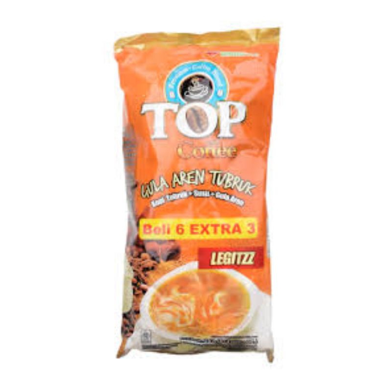 

top coffee - gula aren tubruk pouch 1 renteng