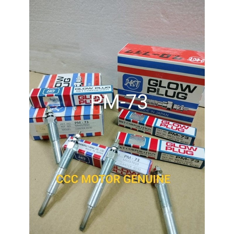 GLOW PLUG BUSI PEMANAS HKT JPN PM-73 FUSO
