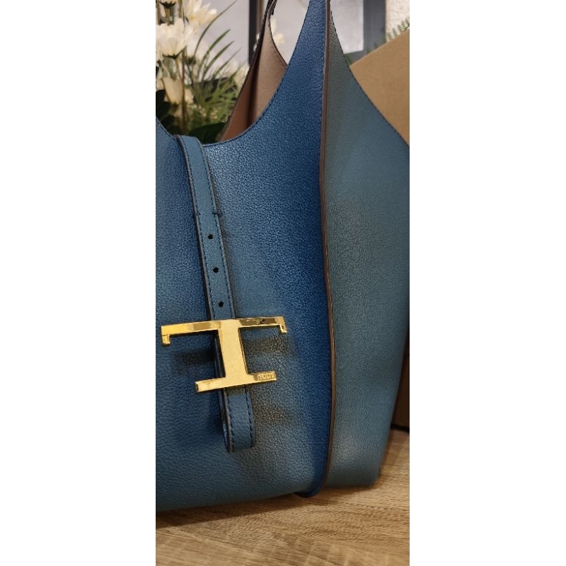 TODS Tote Tas Wanita Bahu bahan Kulit