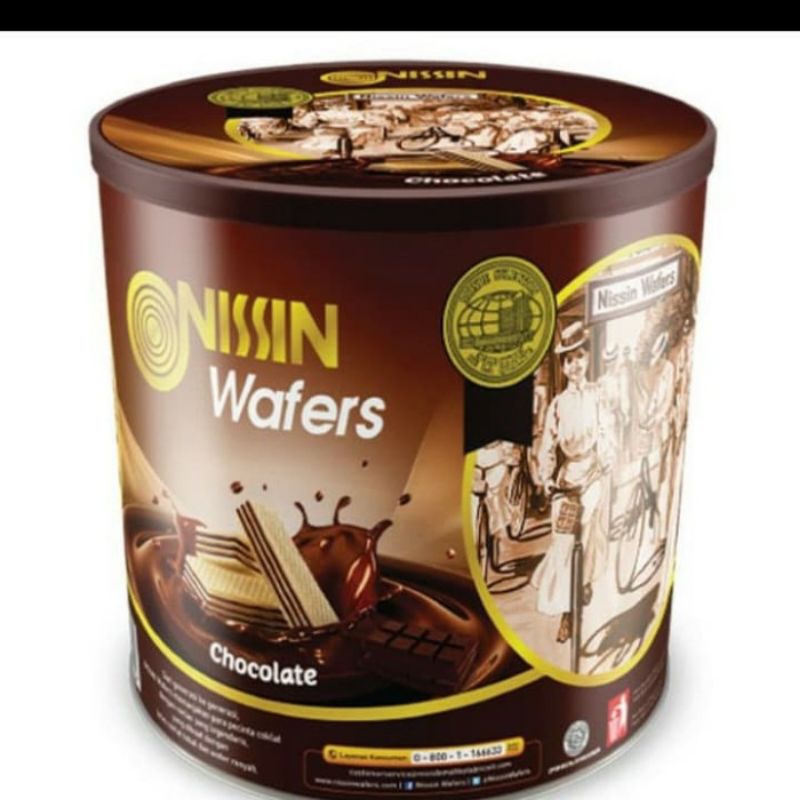 

Nissin wafers chocolate 570 gram limited edition idul Fitri