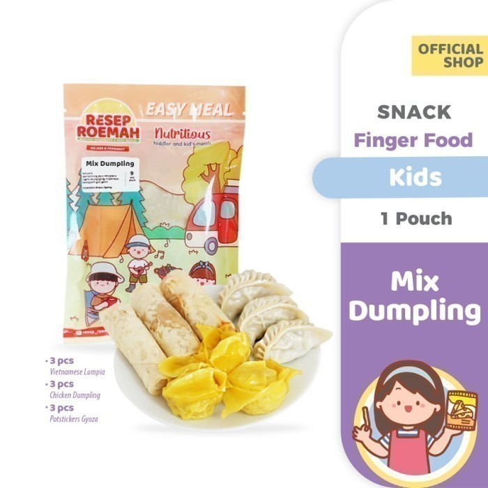 

Resep Roemah Mix Dumpling / Mix Dumpling Gyoza & Lumpia Vietnam / Kids