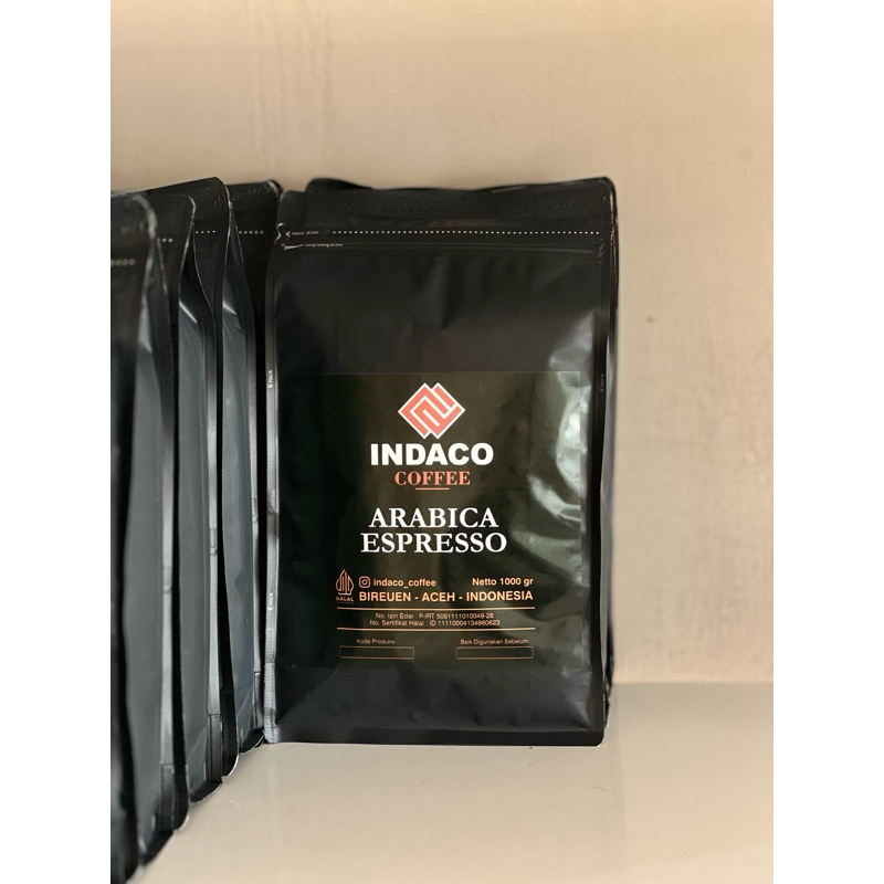 

KOPI INDACO ARABICA ESPRESSO 1 kg