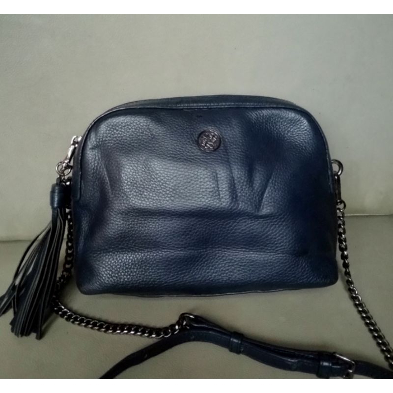 TAS KULIT SLING RANTAI ELEGANCE
