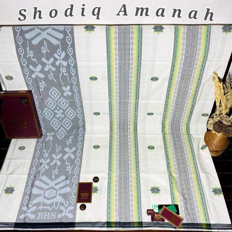 Sarung BHS Excellent gold songket motif SGA SGB SGK SCA SMB KDT sandur | Excellent bronze