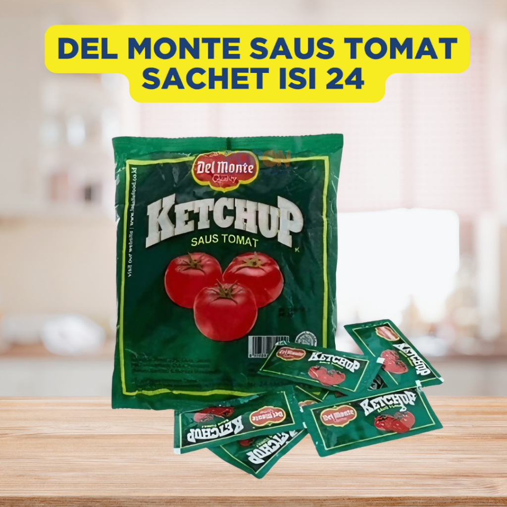 

DELMONTE SAUS TOMAT ISI 24 SACHET x 8 GR