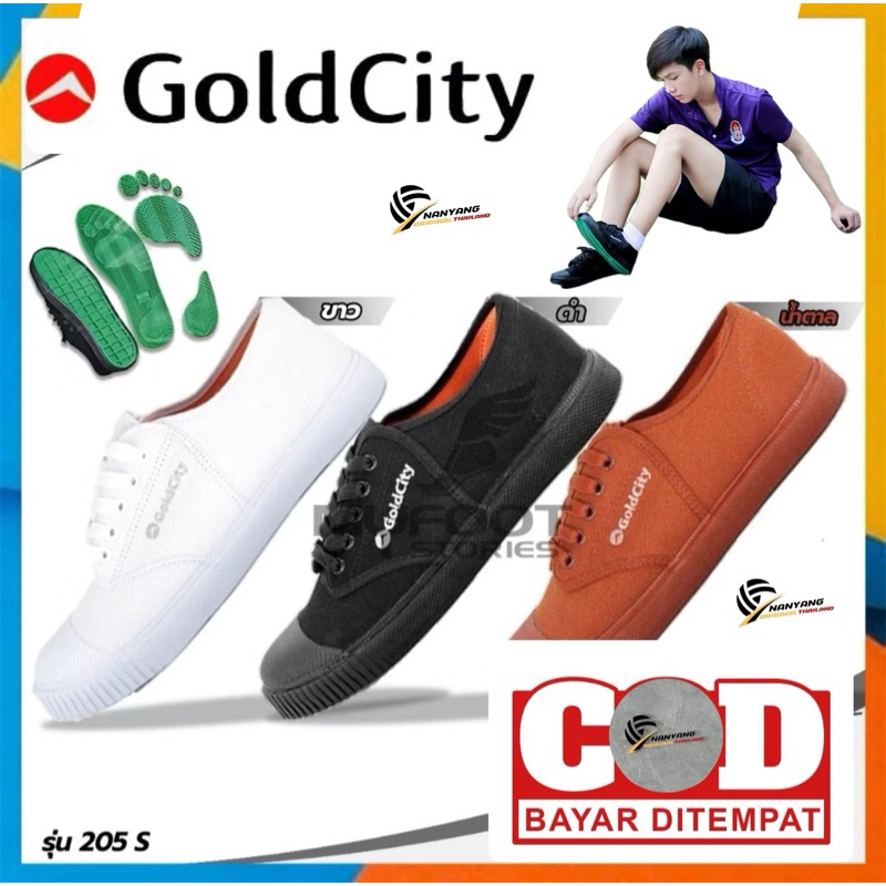 Sepatu Takraw gold city 205S