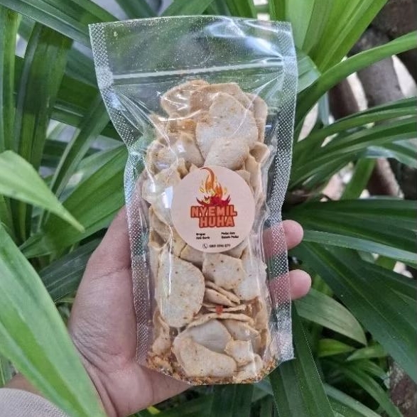 

Basreng Keripik / Basreng Pipih Daun Jeruk Original & Pedas 60 gram