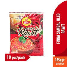 

ULEG SAMBAL RAWIT SACHET ISI 10