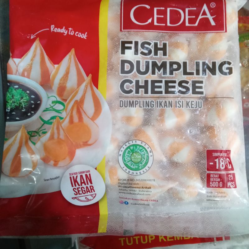 

CEDEA DUMPLING CHESSE/CHICKEN 500gr