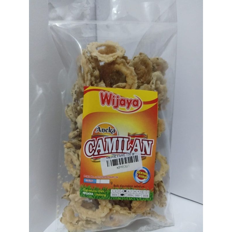 

Keripik Pare Gurih Renyah 100 gram