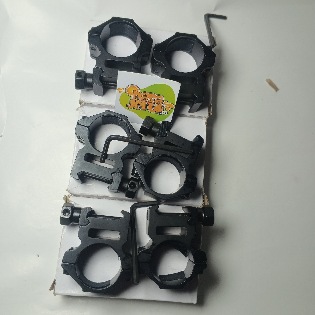 Mounting Teleskop Tube 25 Rell 22 OD 25 Rail 22