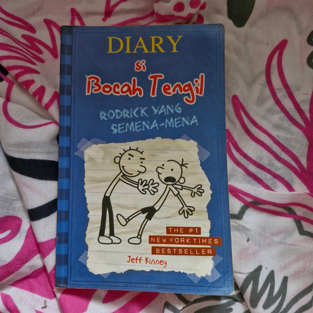 [Preloved] Novel Diari Si Bocah Tengil (Diary of A Wimpy Kid #2) Rodrick yang Semena-Mena